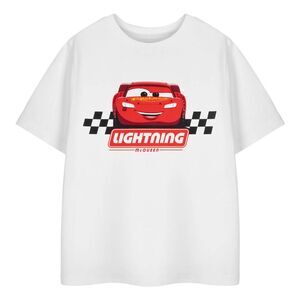 Cars Boys Lightning McQueen T-Shirt / White